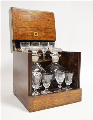 Lot 1082 - Early 19th Century decanter box