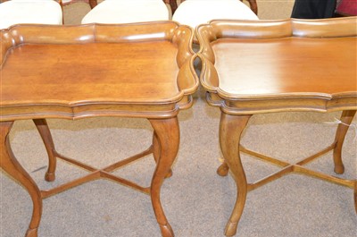 Lot 389 - Pair of side tables