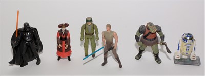 Lot 1214 - Star Wars figurines.