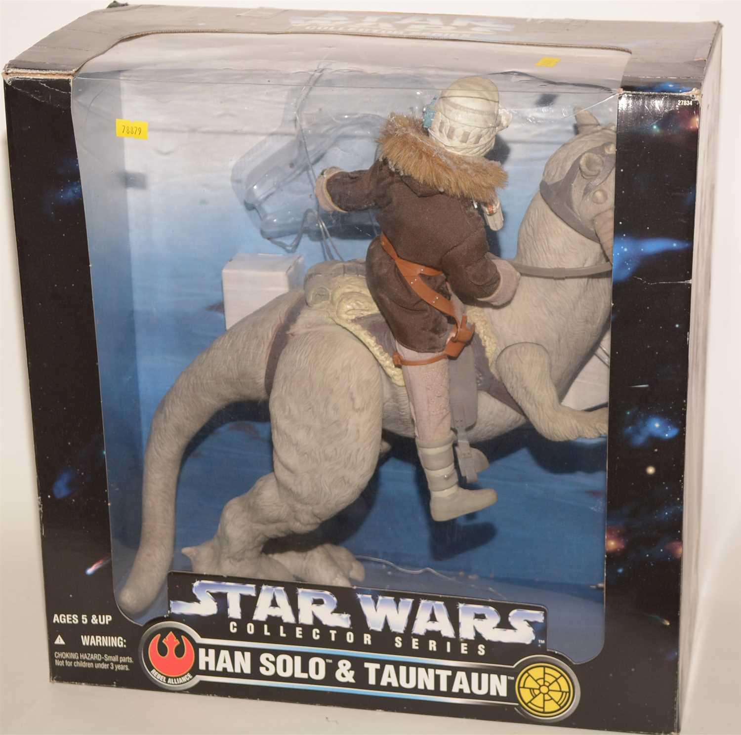 Lot 1240 - Star Wars "Collector" series large-scale Hans Solo and Tauntaun.