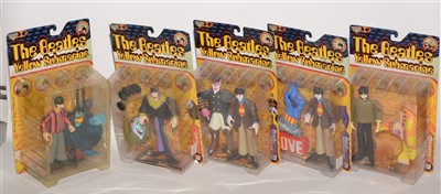 Lot 1241 - Beatles Yellow Submarine figures; and miscellaneous items.