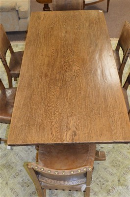 Lot 984 - Table and chairs