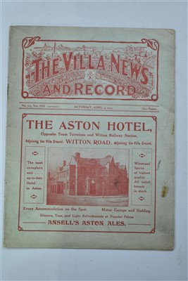 Lot 1507 - The Villa News 1914