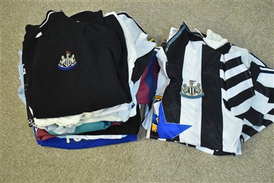 Lot 1539 - Newcastle United replica shirts