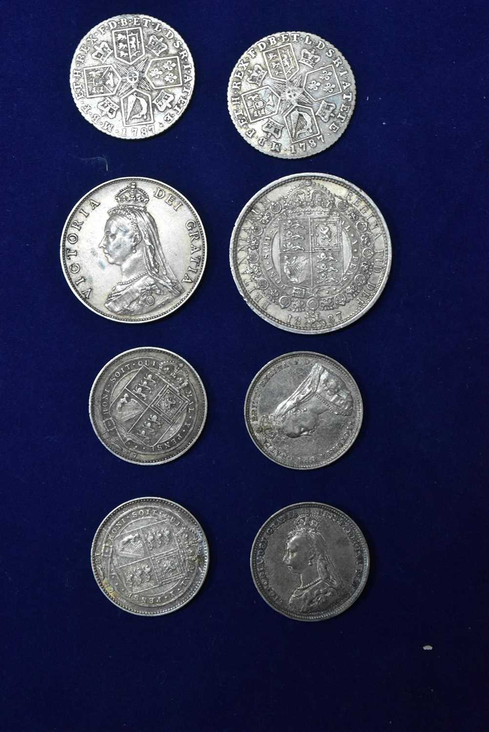 Lot 85 - British silver coins