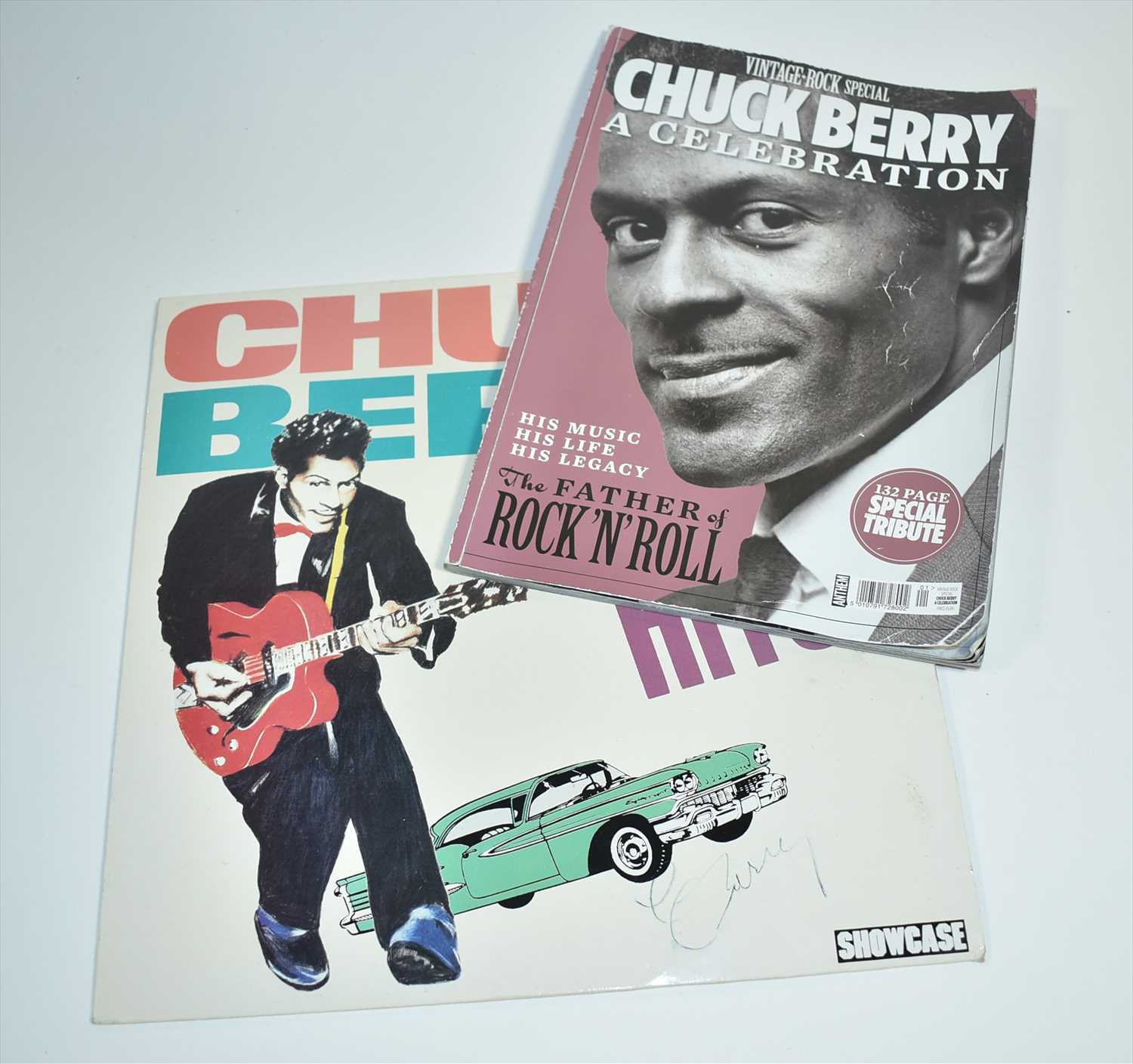 Lot 1004 - Chuck Berry signed LP