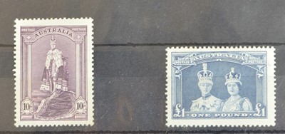 Lot 1445 - Australia 1937-49