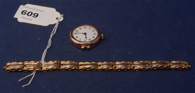 Lot 609 - Gold watch