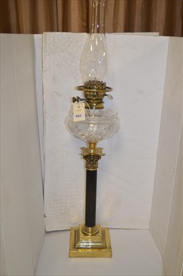 Lot 684 - Oil lamp