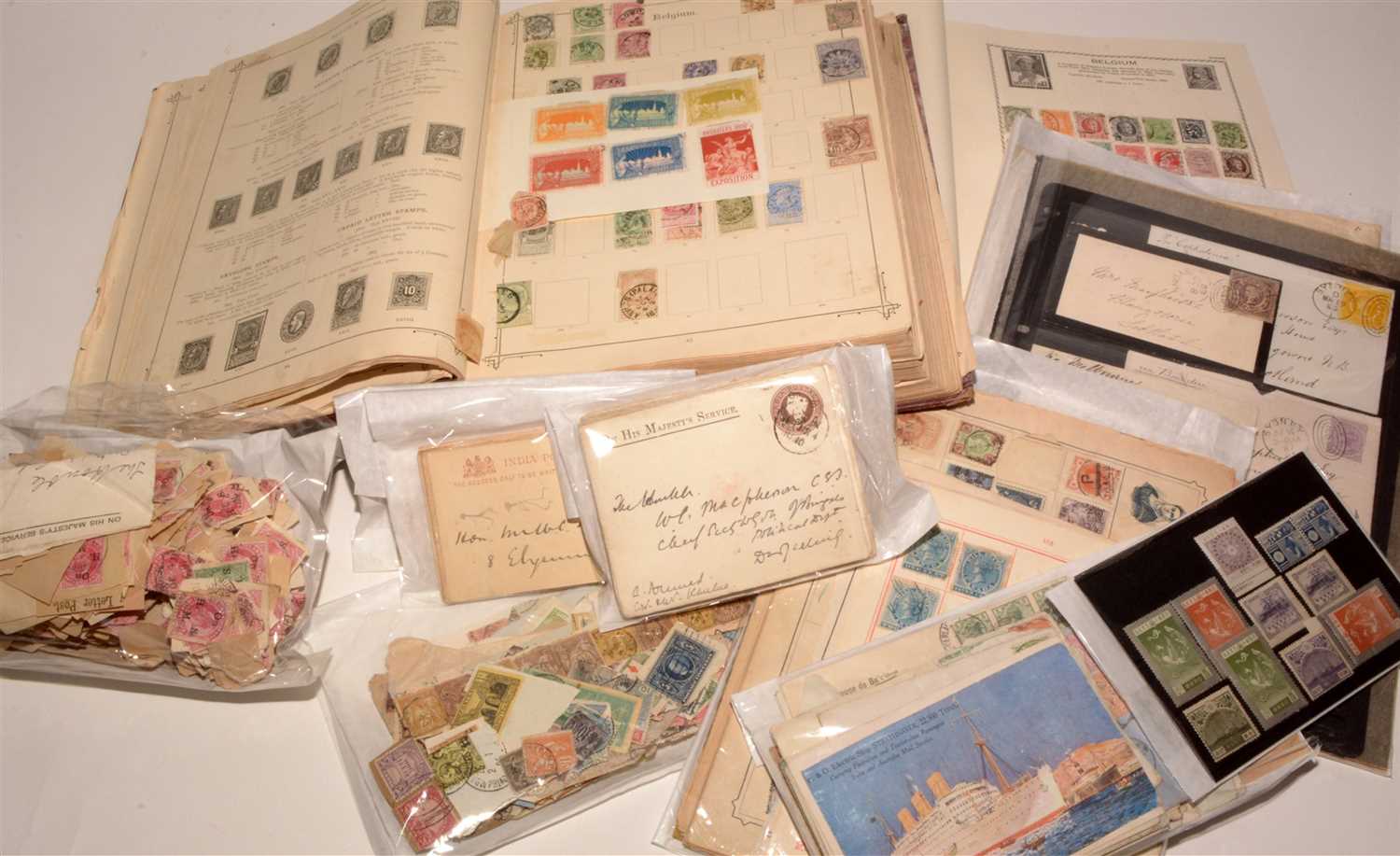 Lot 205 - Mixed Lot including Stamps