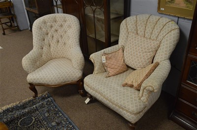 Lot 1070 - Easy Chairs