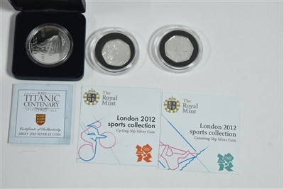 Lot 93 - Silver proof coins
