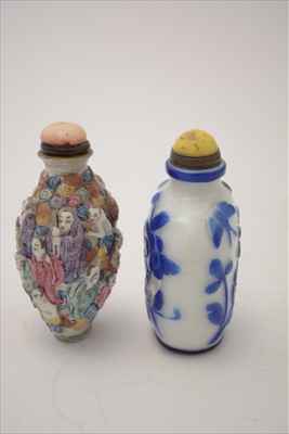 Lot 490 - Two Chinese snuff bottles