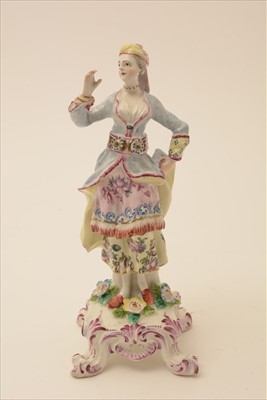Lot 509 - A Bow figure of Turkish lady