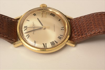 Lot 54 - IWC Int. Watch Co, Schaffhausen: a gentleman's 18ct. gold cased wristwatch