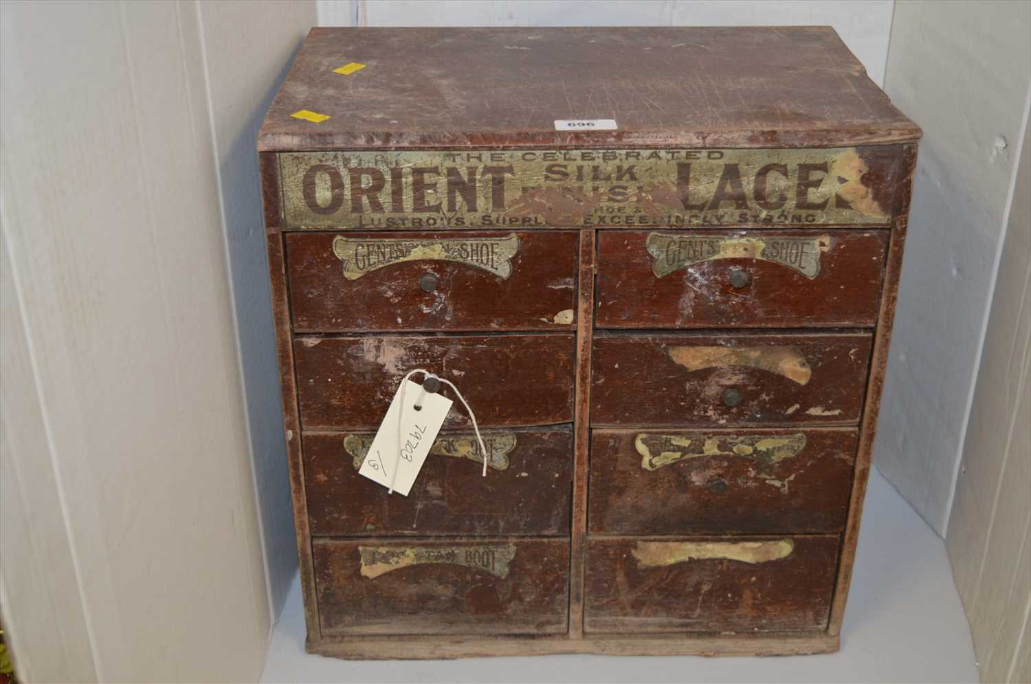 Lot 696 - Wooden cabinet
