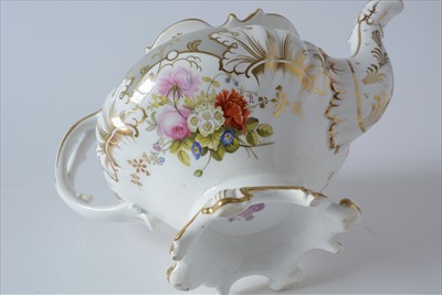 Lot 527 - Ridgway Teapot cover and stand