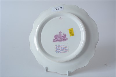 Lot 527 - Ridgway Teapot cover and stand