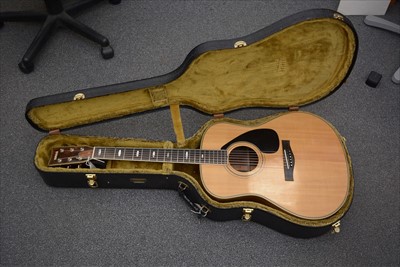 Lot 58 - Yamaha L25A acoustic guitar