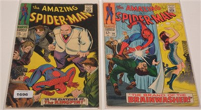 Lot 1696 - Amazing Spider-Man No's. 51 and 59