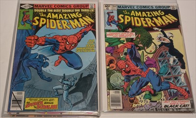 Lot 56 - Amazing Spider-Man No's, 200, 201, 202, 203, 204, 205 and 207