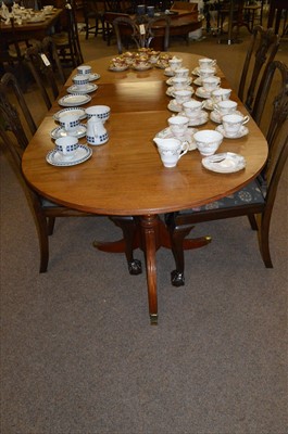 Lot 429 - Table and six chairs.