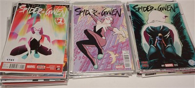 Lot 1741 - Spider Gwen early issues and varients.