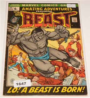Lot 1647 - Amazing Adventures featuring The Beast No. 11