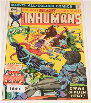 Lot 1649 - The Inhumans No. 1