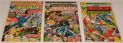 Lot 1650 - The Inhumans No's. 2, 3 and 4