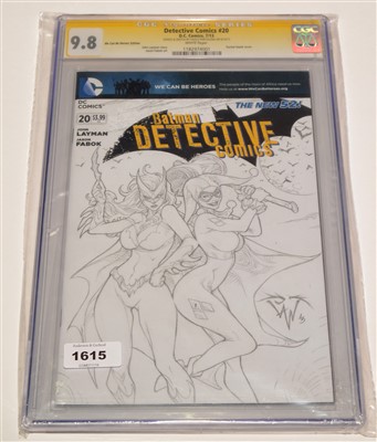 Lot 1615 - Detective Comics: The New 52!, variant cover...