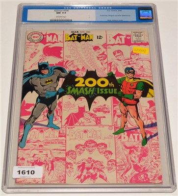 Lot 1610 - Batman No. 200