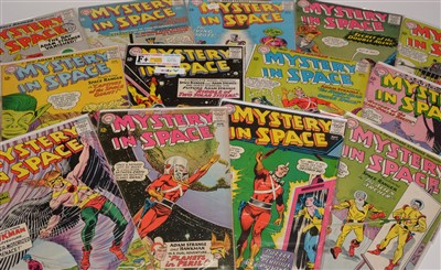 Lot 1594 - Mystery In Space No's. 89-100 inclusive and No. 102