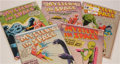 Lot 1590 - Mystery In Space No's. 62, 63, 64, 65 and 66