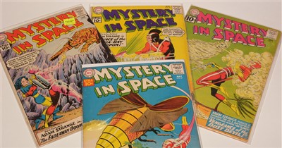 Lot 1589 - Mystery In Space No's. 67, 68, 69 and 70.