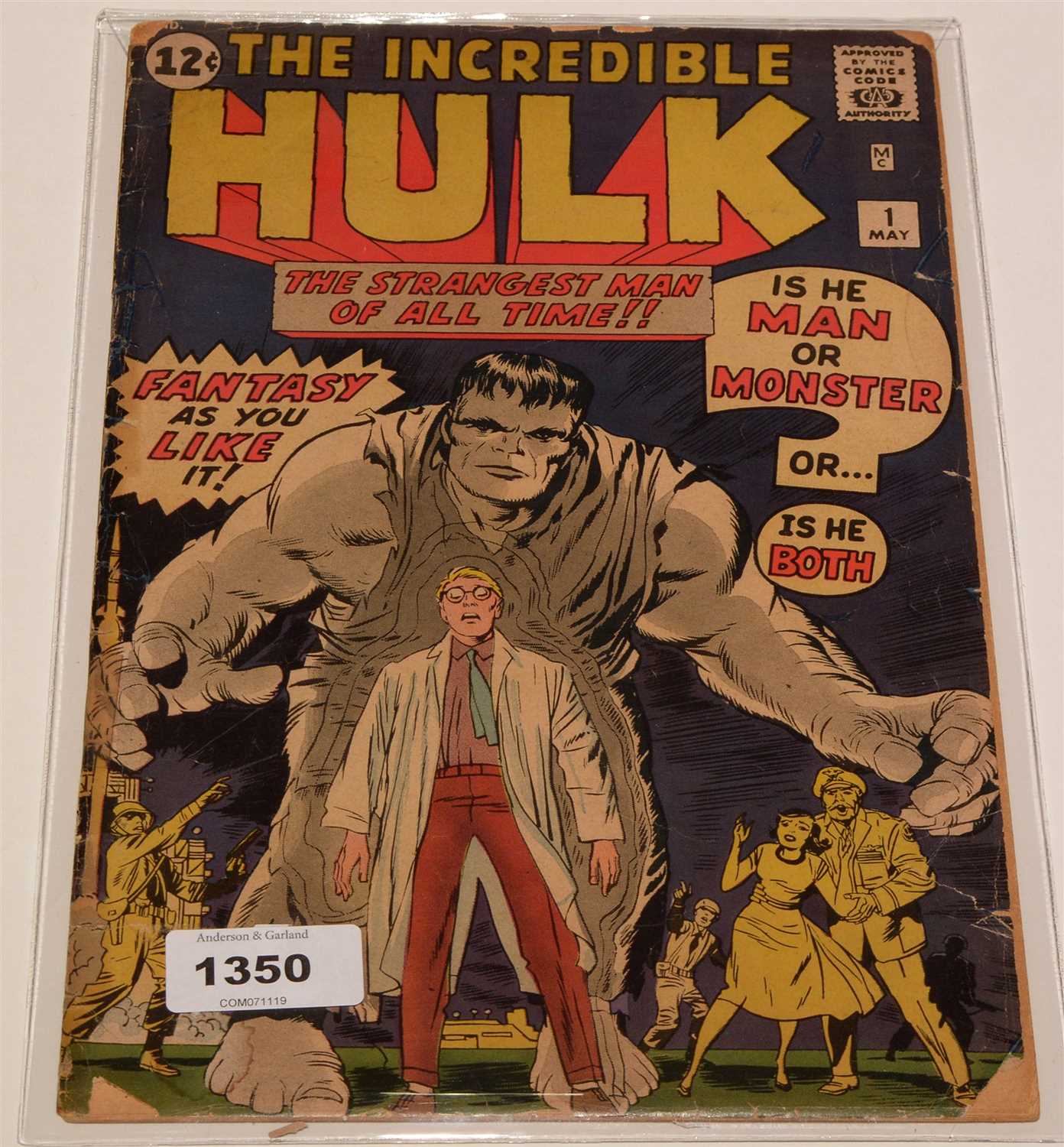 Lot 1350 - The Incredible Hulk