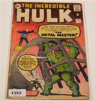 Lot 1353 - The Incredible Hulk No. 6.