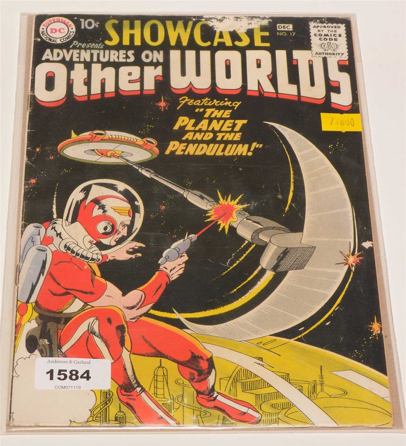Lot 1584 - Showcase Presents Adventures On Other Worlds (Adam Strange) No. 17