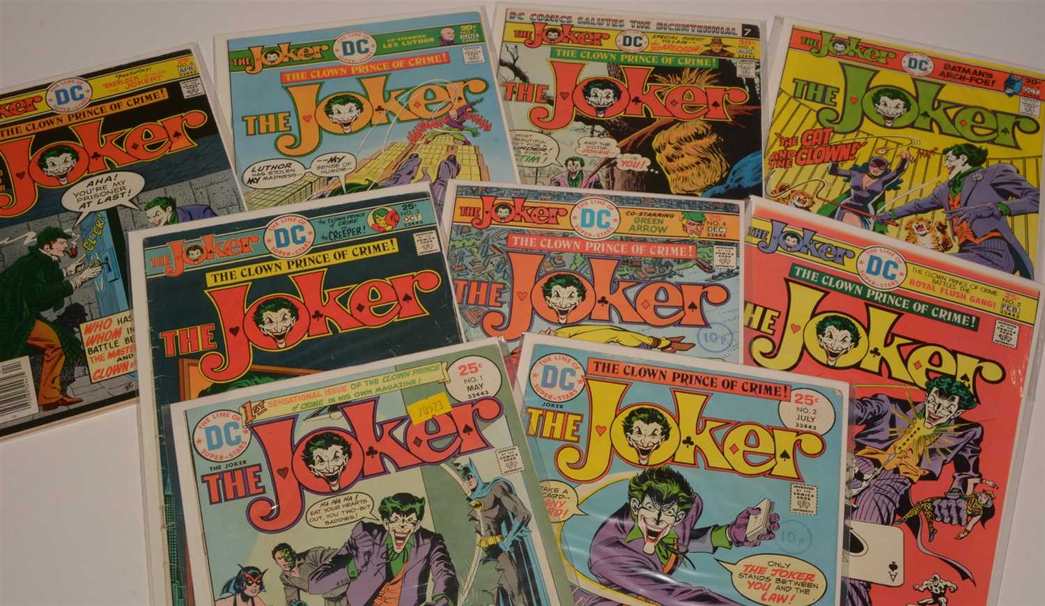 Lot 1559 - The Joker No's. 1-9 inclusive.