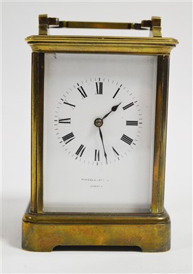 Lot 990 - French carriage clock