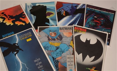 Lot 1558 - Batman: The Dark Knight Returns mini series No's. 1-4; and DK2 No's. 1-3
