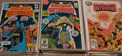 Lot 1544 - Batman and The Outsiders first and second series issues