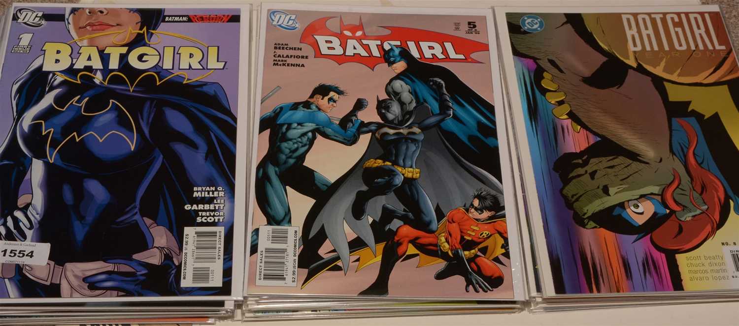 Lot 1554 - Batgirl Year One mini series and other related titles