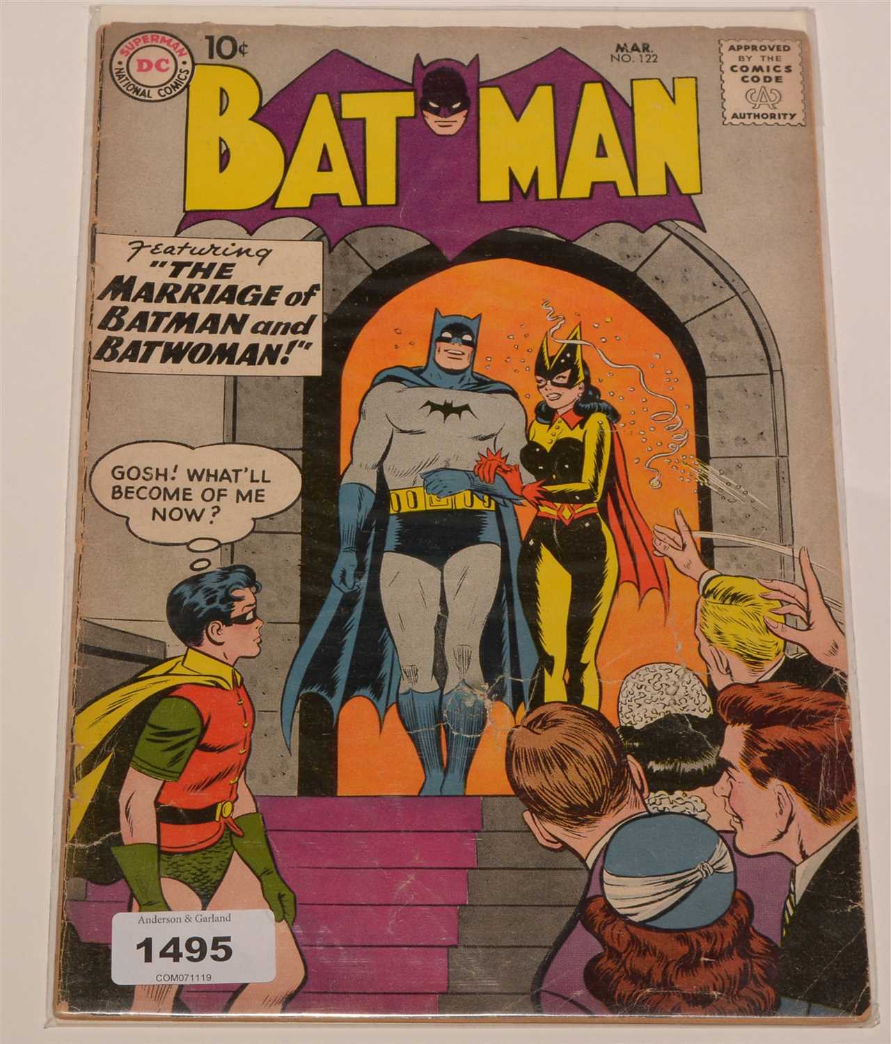 Lot 1495 - Batman No. 122