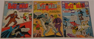 Lot 98 - Batman No's. 157, 158, 159, 160 and 161.