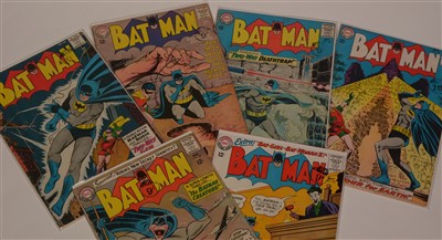 Lot 1506 - Batman No's. 162, 163, 164, 165, 166 and 167