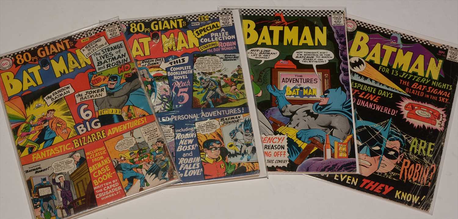 Lot 1510 - Batman No's. 182 and 185