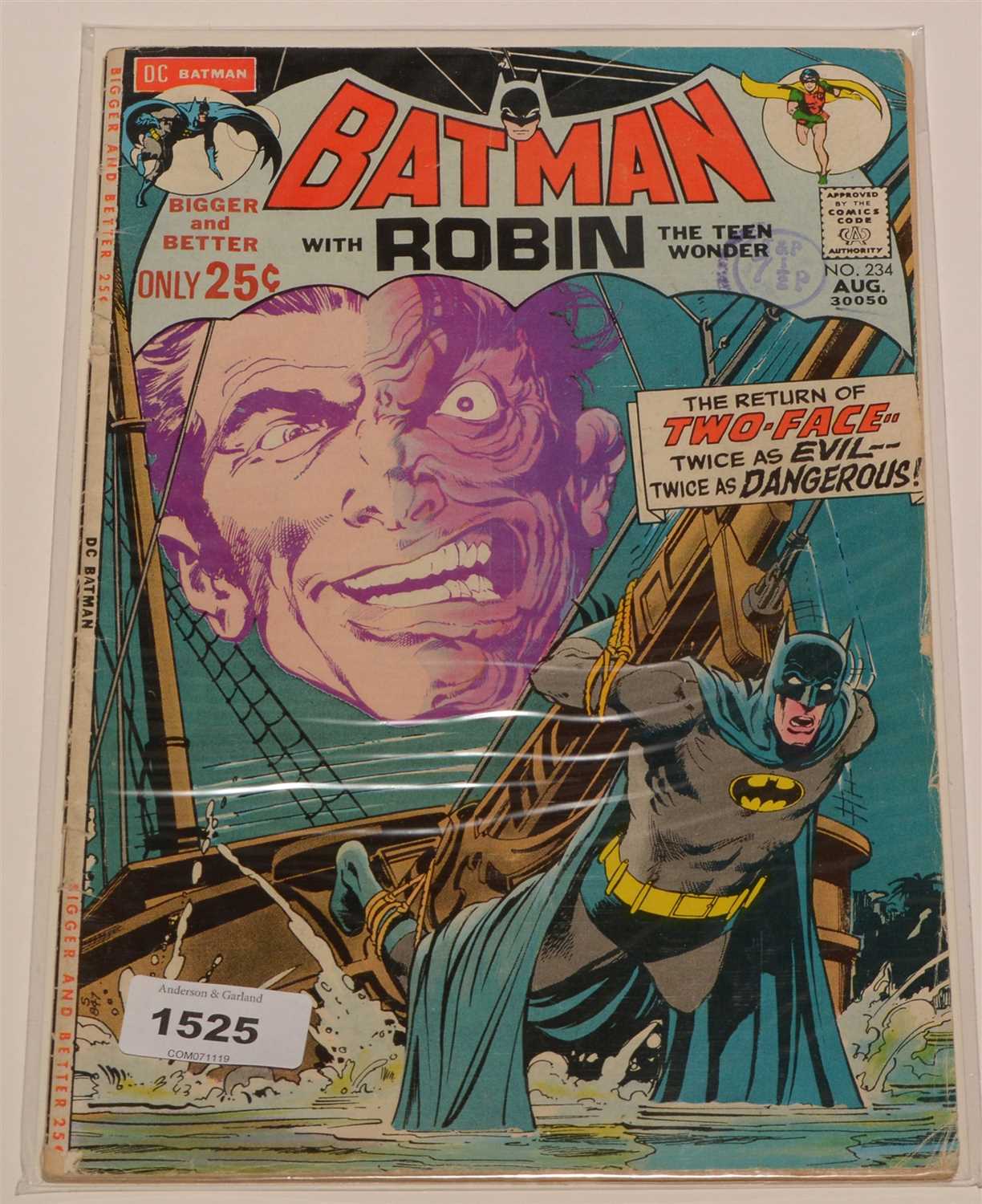 Lot 1525 - Batman No. 234