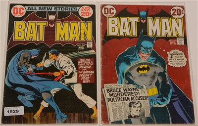 Lot 104 - Batman No's. 240, 241, 243 and 245.