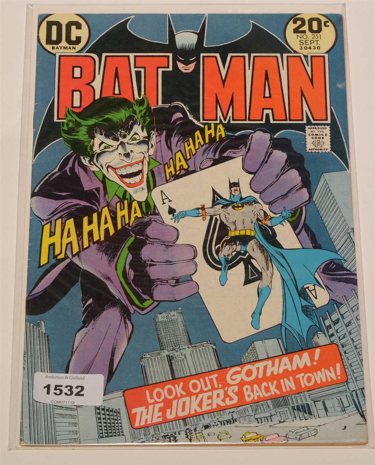Lot 1532 - Batman No. 251
